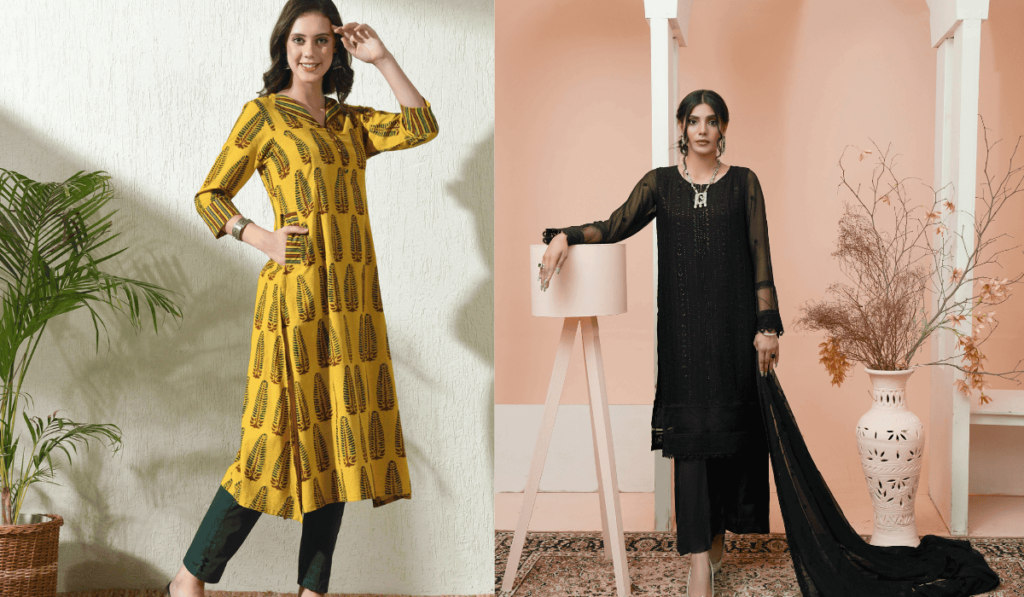 Stylish kurti designs for every occasion from Dori brand